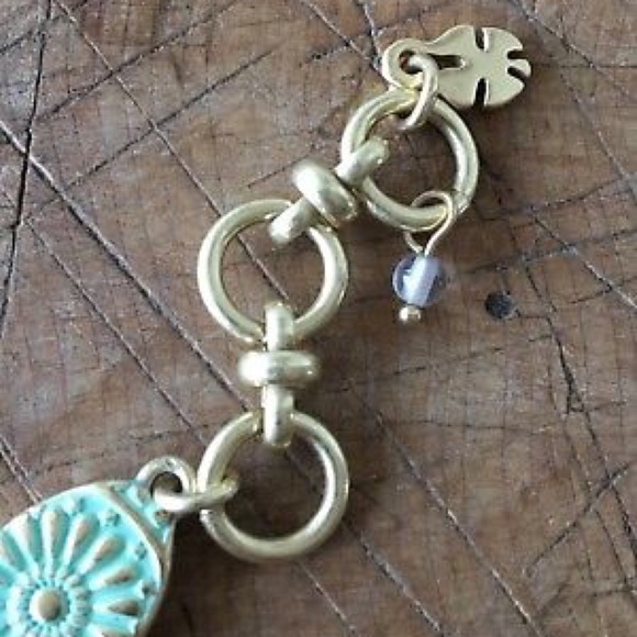 LUCKY BRAND linked medallion bracelet - Picture 5 of 6